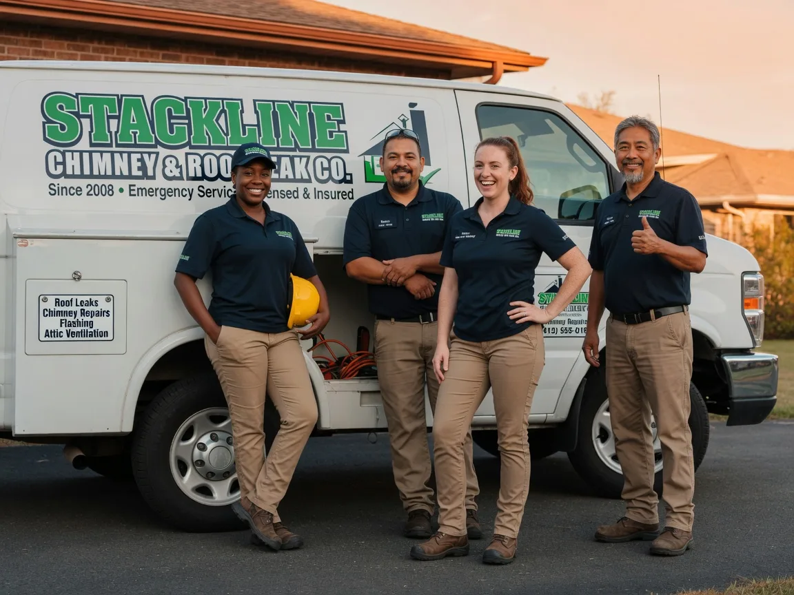 Chimney flashing repair company in Spiritwood, ND